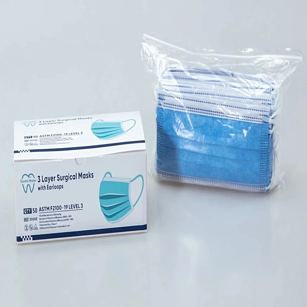 ASTM Medical and Surgical Facemasks - Bright Supply / Dental Mates