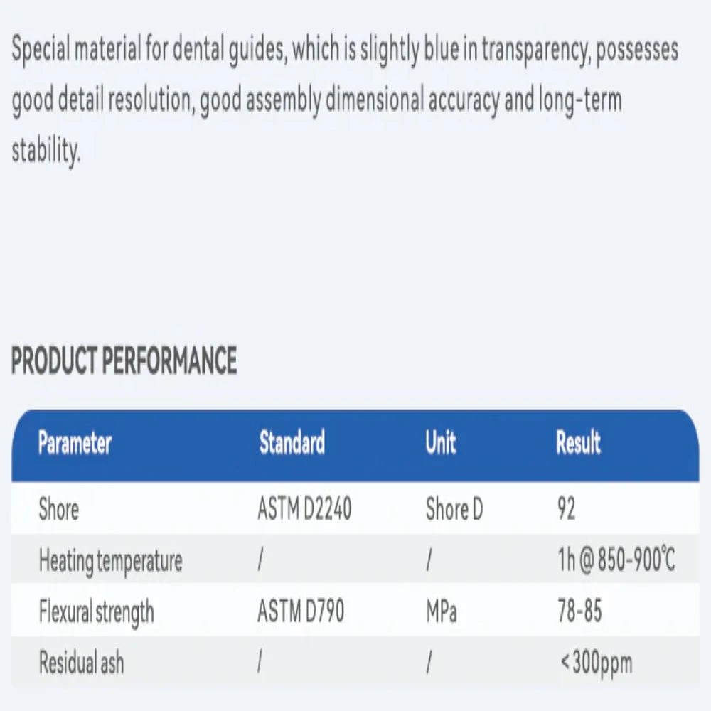 Precision Wax Casting Resin for DLP and LCD Printers