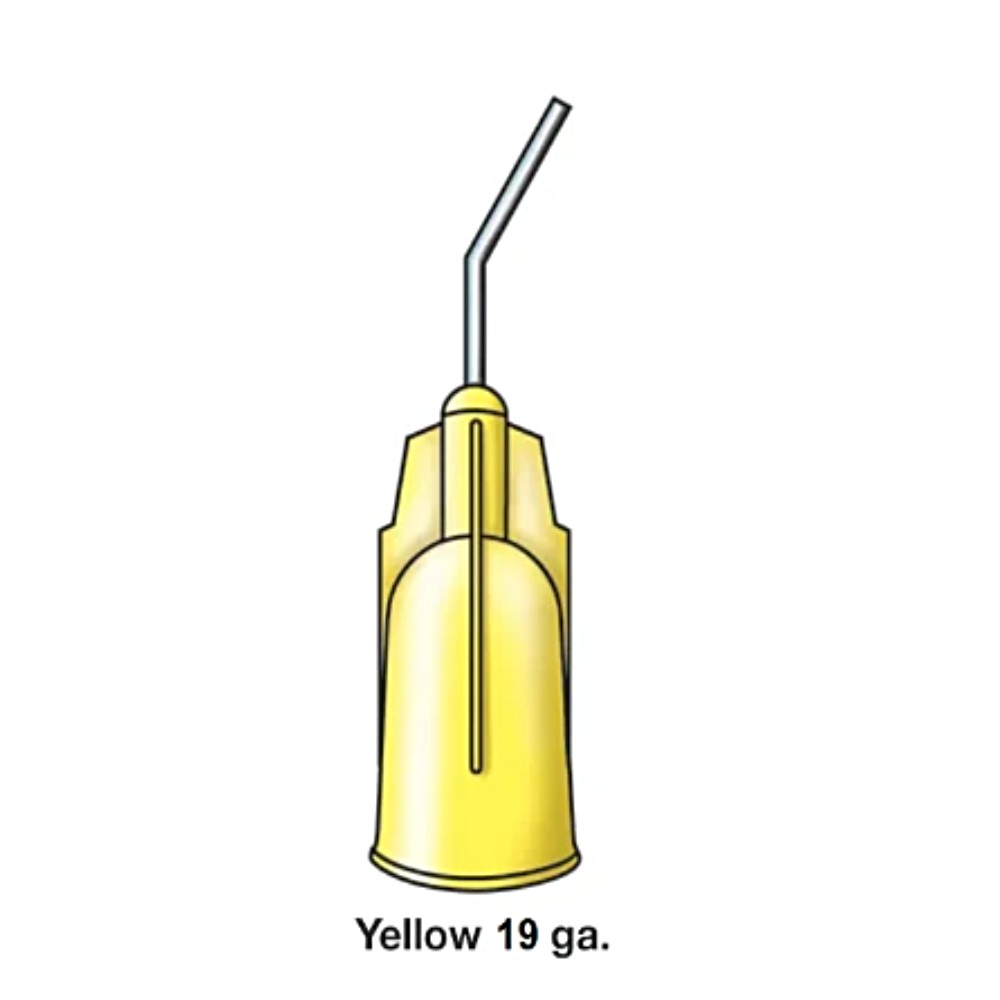 Pre Bent Needle Flow Dispensing Tips