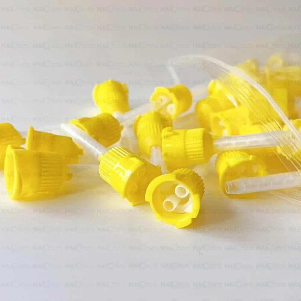 Yellow T-Style Mixing Tips ( Short Length )