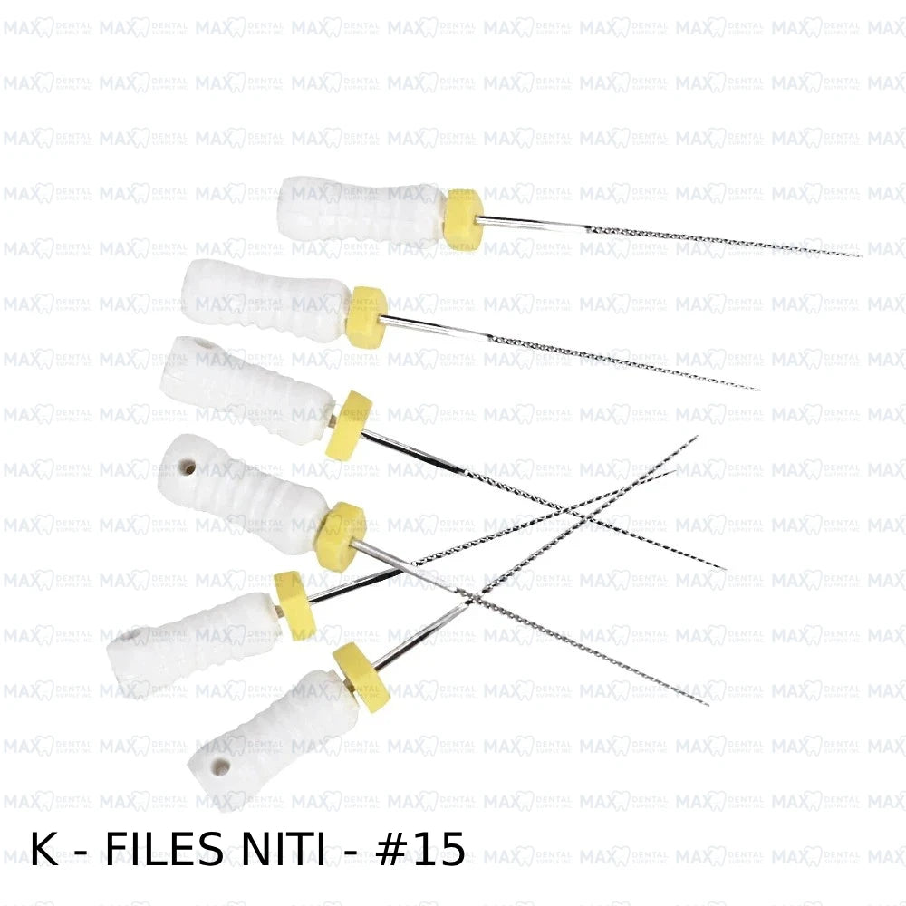 K Files NiTi 6pcs/pack