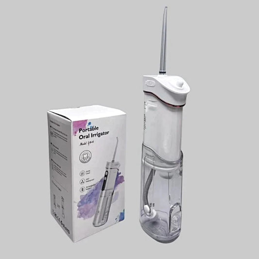 Portable Oral Irrigator – Rechargeable Dental Water Jet with 5 Modes & IPX7 Waterproof (Model DM826)