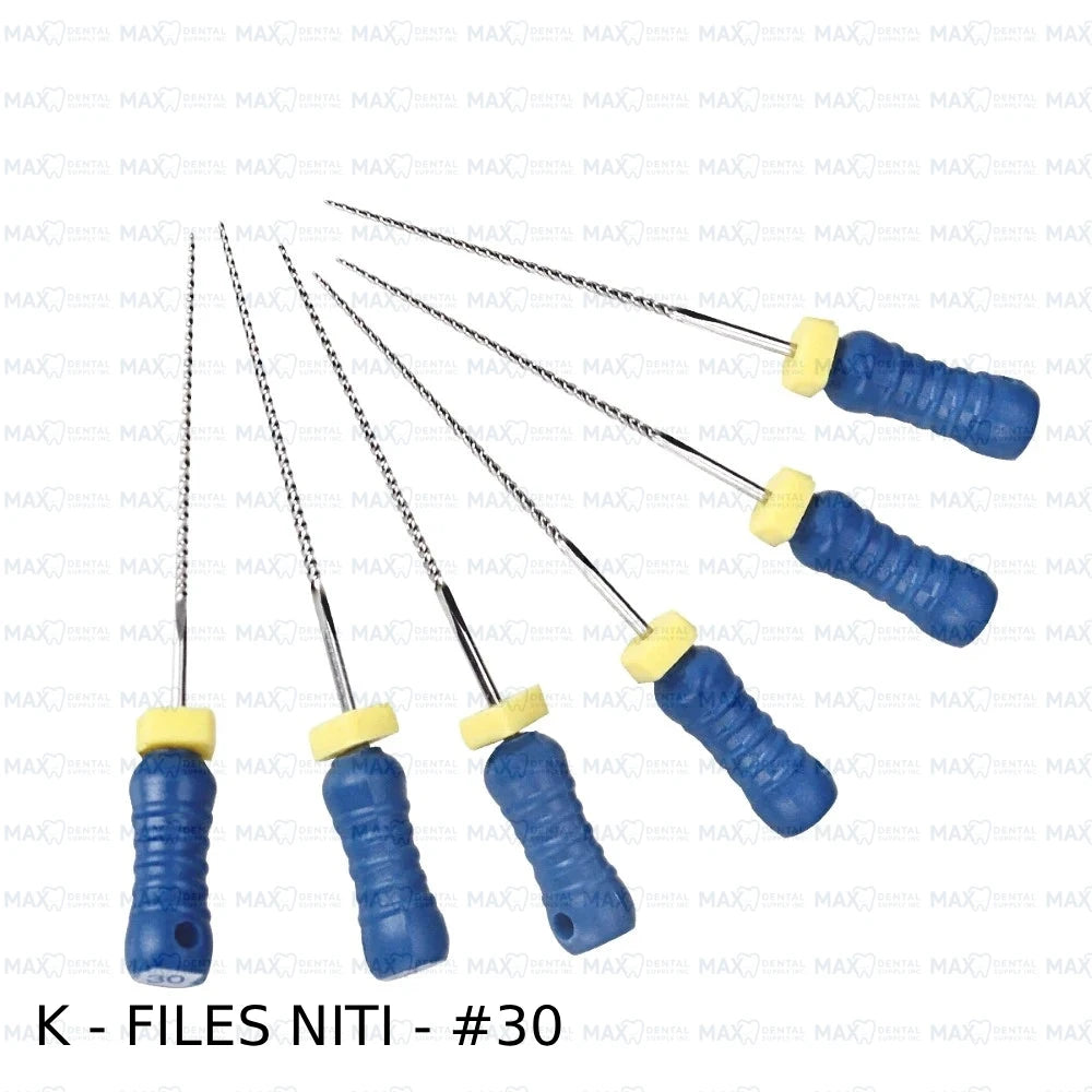 K Files NiTi 6pcs/pack