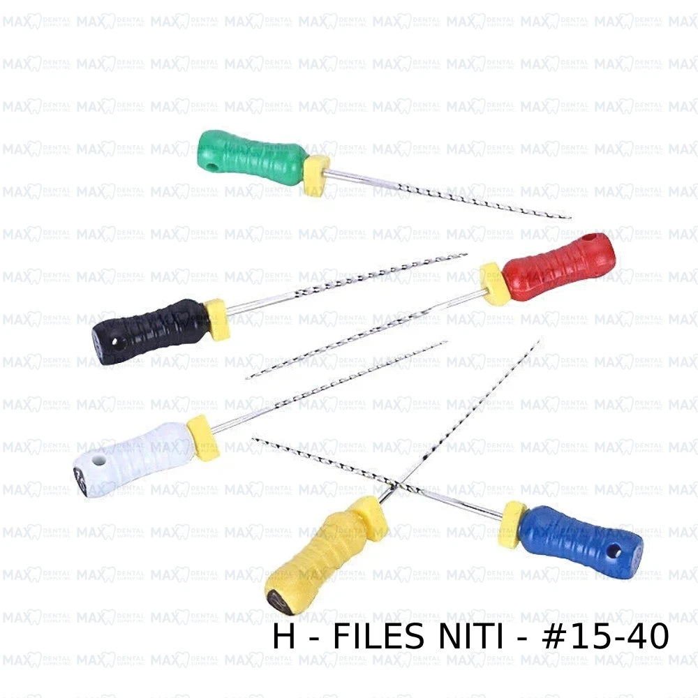 H Files NiTi 6pcs/pack