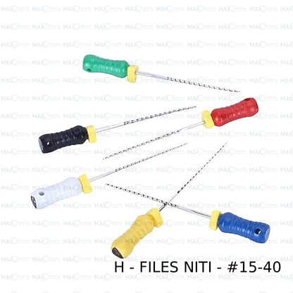 H Files NiTi 6pcs/pack