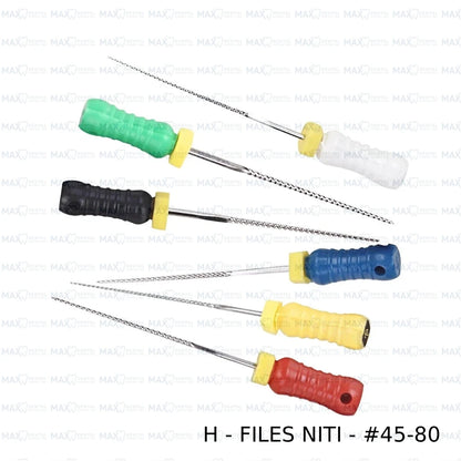 H Files NiTi 6pcs/pack