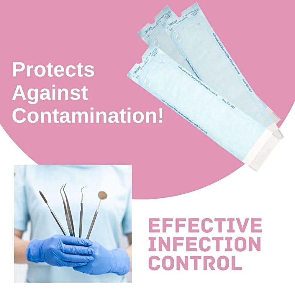 Self-Sealing Autoclave Sterilization Pouches