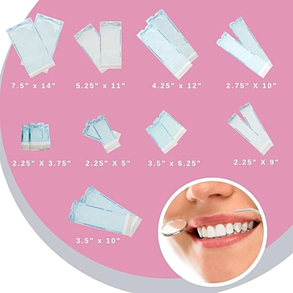 Self-Sealing Autoclave Sterilization Pouches