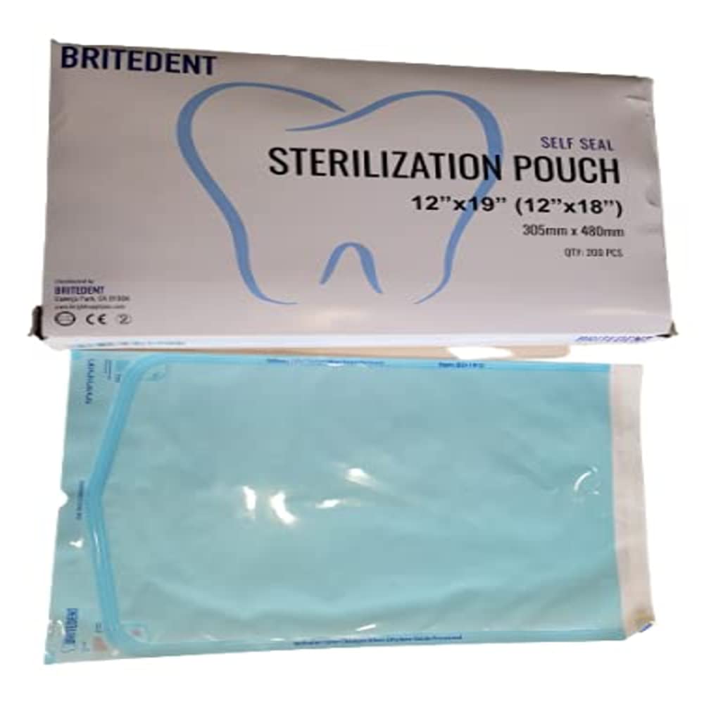 Self-Sealing Autoclave Sterilization Pouches