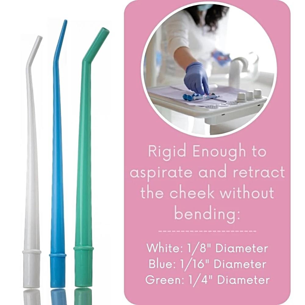 Surgical Aspirator Tips 1/4", 1/8" and 1/16"