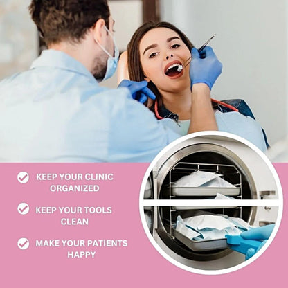 Self-Sealing Autoclave Sterilization Pouches