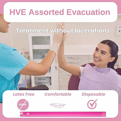 200 Pcs. High Volume Evacuation Suction Tips