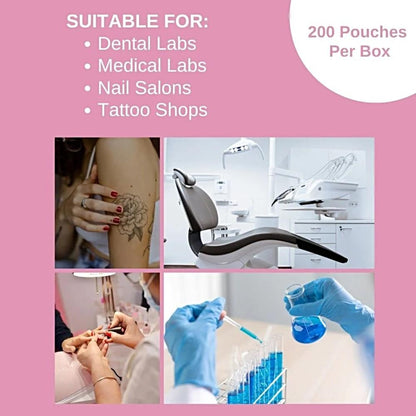 Self-Sealing Autoclave Sterilization Pouches