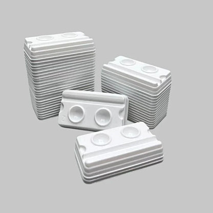 Disposable Dental Mixing Well – 2 Wells (White) - Dental Mates