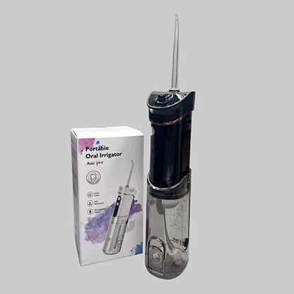 Portable Oral Irrigator – Rechargeable Dental Water Jet with 5 Modes & IPX7 Waterproof (Model DM826)