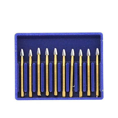 FG 7404 Egg Shaped / 12 Blade / Trimming and Finishing Carbide Burs