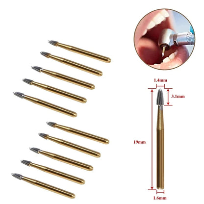 FG 7404 Egg Shaped / 12 Blade / Trimming and Finishing Carbide Burs