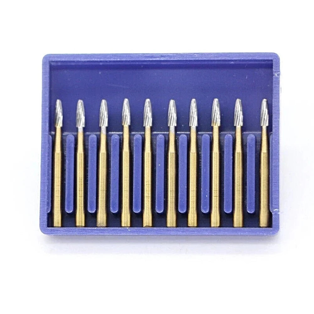 FG 7803 Bullet Shaped / 12 Blade / Trimming and Finishing Carbide Burs
