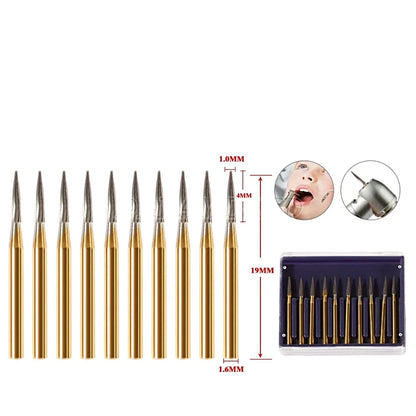 FG 7902 Needle Shaped / 12 Blade / Trimming and Finishing Carbide Burs