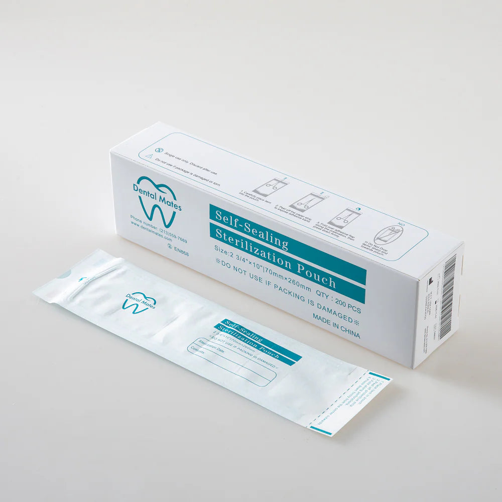 Self-Sealing Autoclave Sterilization Pouches - Bright Supply / Dental Mates
