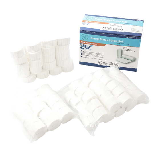 Dental Mates and Bright Supply Cotton Rolls