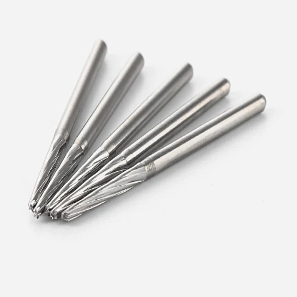 FGSL 151 Tapered Round Carbide Burs ( Surgical Length )