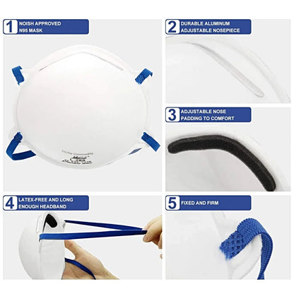 L288-N95 NIOSH CERTIFIED Respirator Face Mask