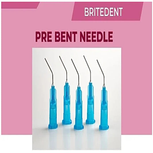 Pre Bent Needle Flow Dispensing Tips