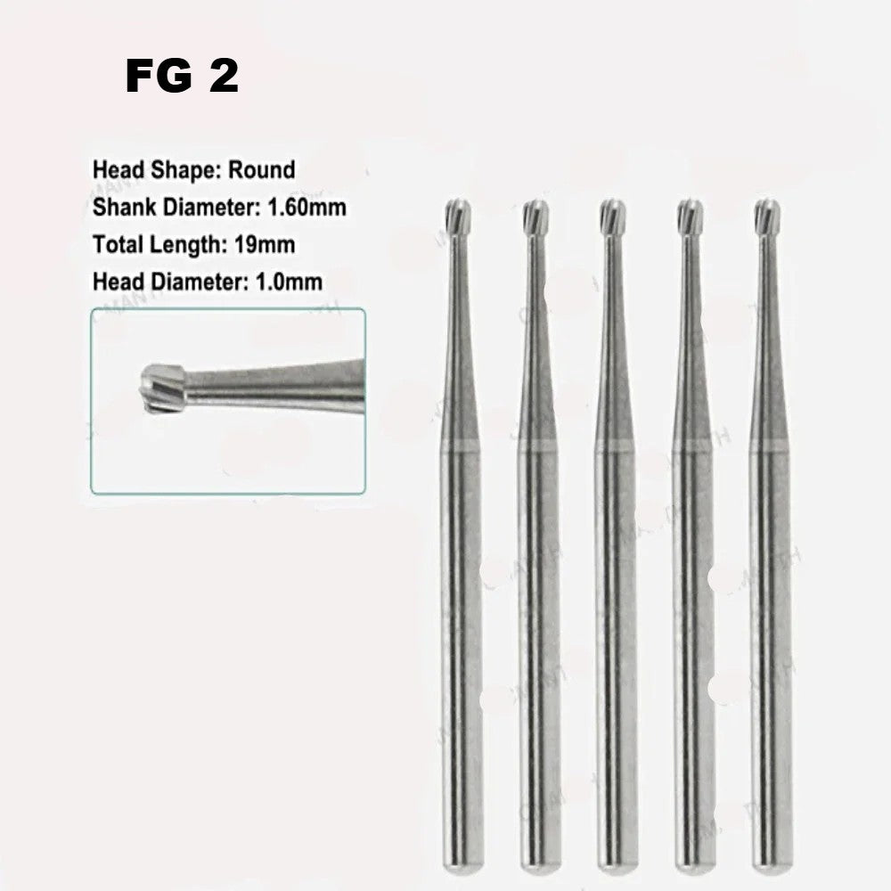 FG 2 Round Carbide Burs