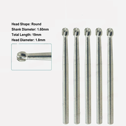 FG 6 Round Carbide Burs