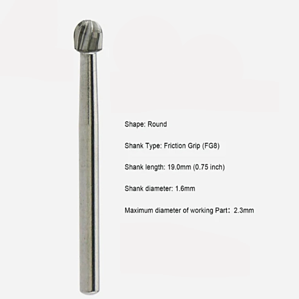 FG 8 Round Carbide Bur