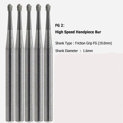 FG 2 Round Carbide Burs