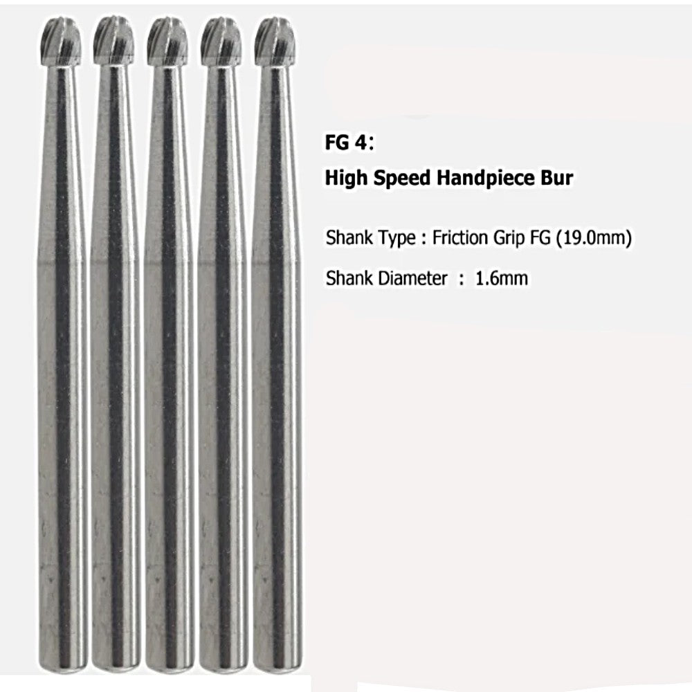 FG 4 Round Carbide Burs