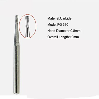 FG 330 Pear Shaped Carbide Burs