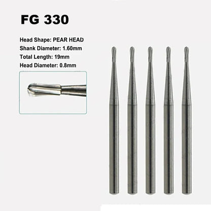 FG 330 Pear Shaped Carbide Burs
