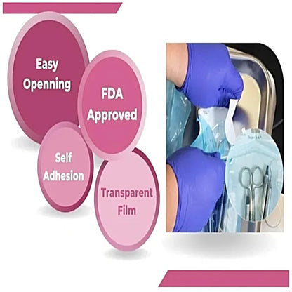 Self-Sealing Autoclave Sterilization Pouches - Bright Supply / Dental Mates