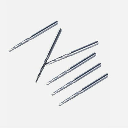 FGSL 151 Tapered Round Carbide Burs ( Surgical Length )