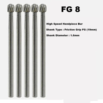 FG 8 Round Carbide Bur