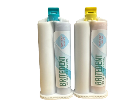 Vinyl Polysiloxane (VPS / PVS) Light and Heavy Body Impression Material
