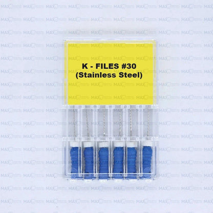 K Files Stainless Steel 6pcs/pack