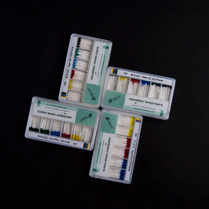Dental Mates Endo Absorbent Paper Points Taper F, 02, 04 and 06