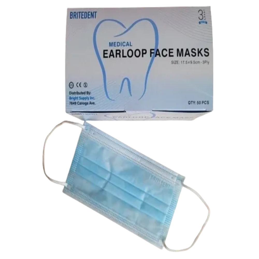 ASTM Medical and Surgical Facemasks - Bright Supply / Dental Mates