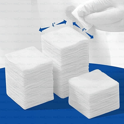 4-Ply Non-Woven Cotton Gauze