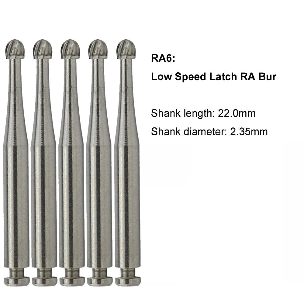 RA 6 Round Carbide Burs