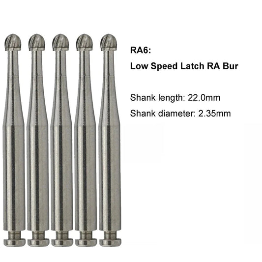 RA 6 Round Carbide Burs