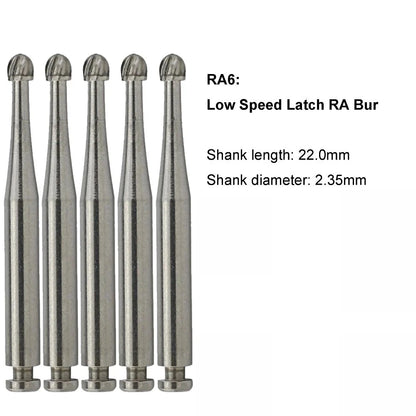 RA 6S Round Carbide Burs ( Short Shank )