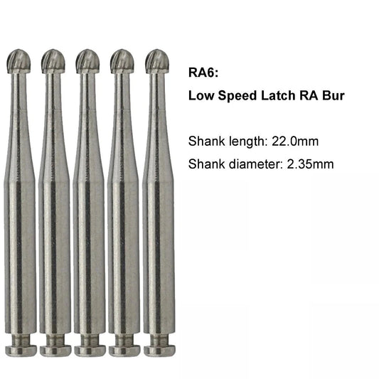 RA 6S Round Carbide Burs ( Short Shank )