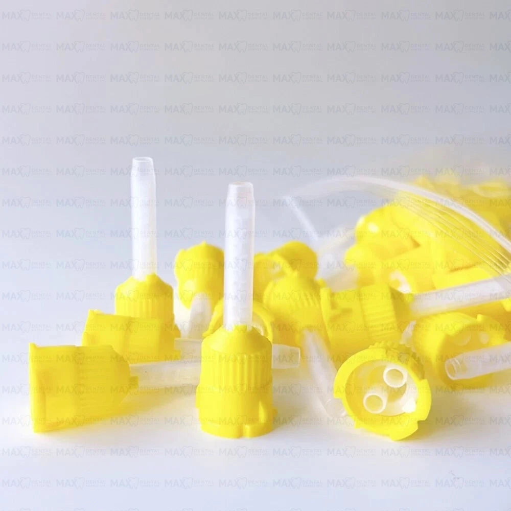 Yellow T-Style Mixing Tips ( Short Length )