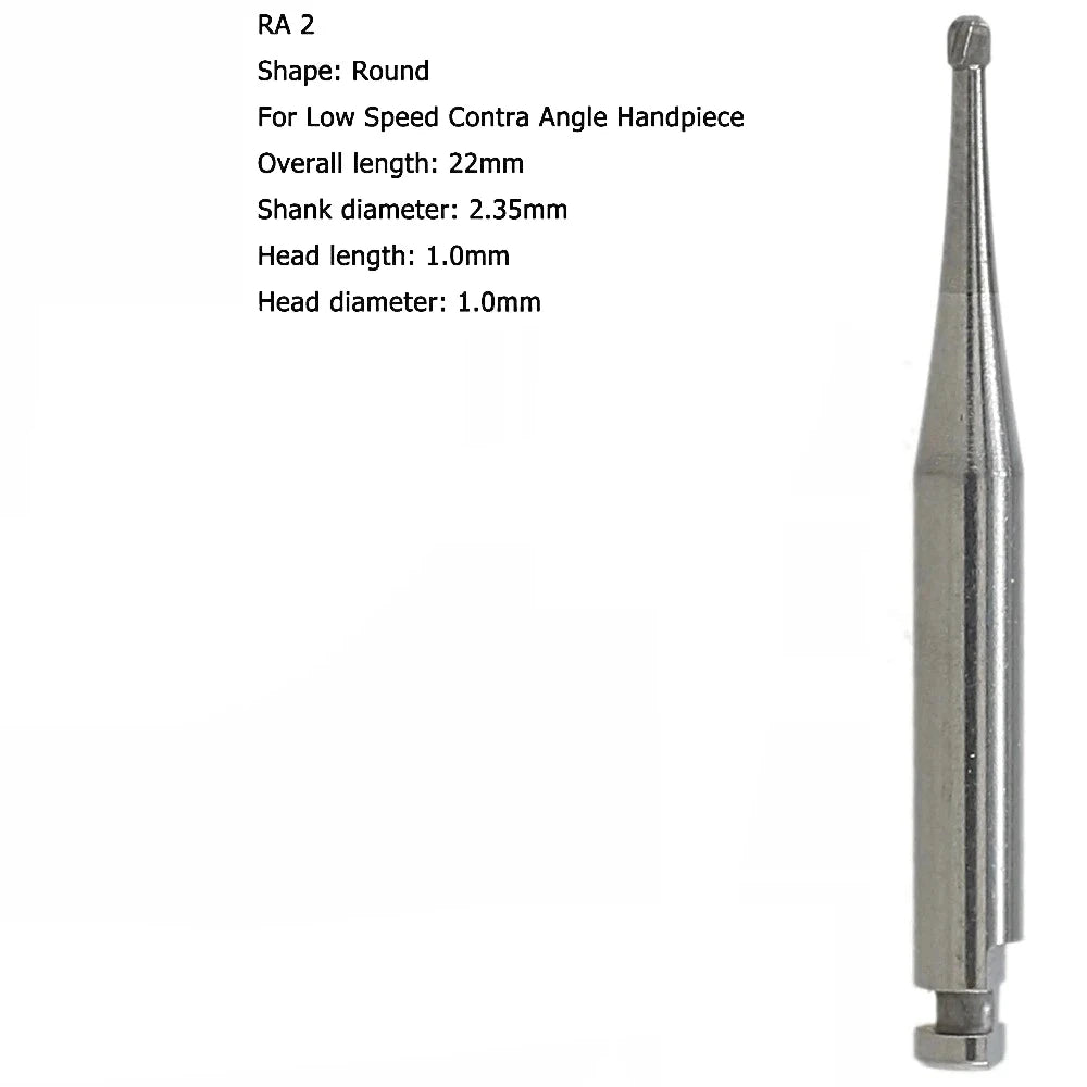 RA 2 Round Carbide Burs